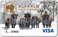 Buffalo Field Campaign Visa Card