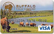 Buffalo Field Campaign Visa Card