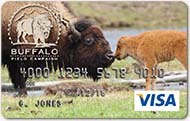 Buffalo Field Campaign Visa Card